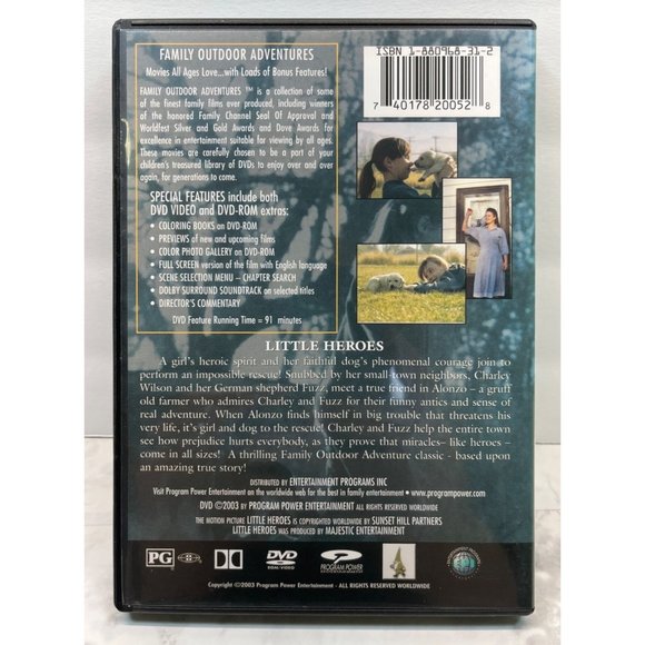 Little Heroes DVD 2003 Raeanin Simpson Katherine Willis Keith Christensen - Picture 3 of 4